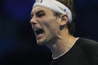 La joie de Taylor Fritz KEYSTONE/AP/Antonio Calanni
